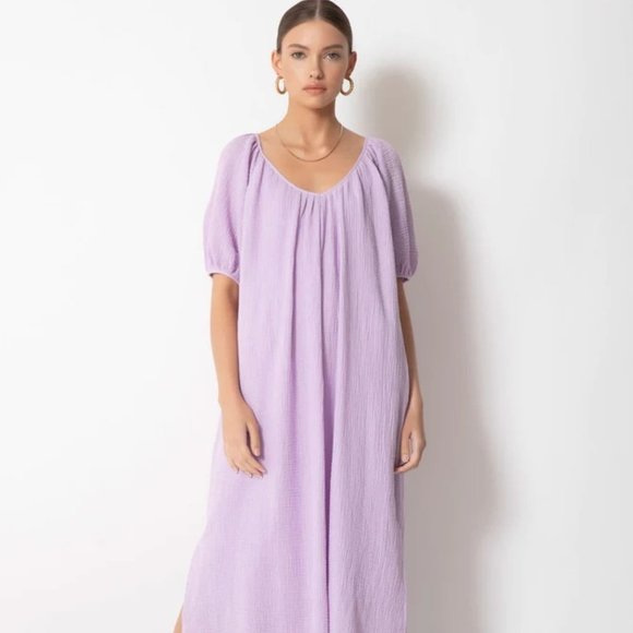 Tart Collections Dresses & Skirts - Tart Elowen Orchid Bloom Maxi Dress Size M NWT